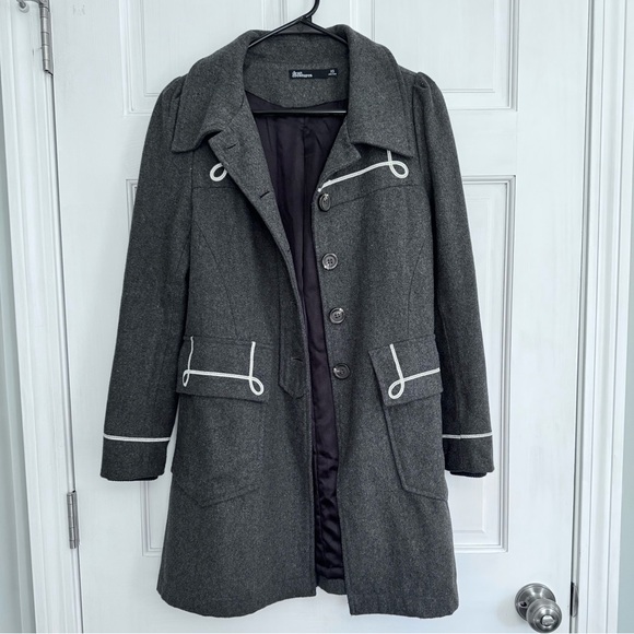 Dear Creatures Moby Grey Coat - Picture 2 of 7